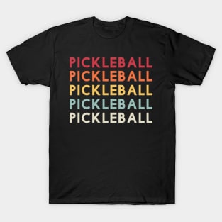 Retro Vintage Pickleball T-Shirt